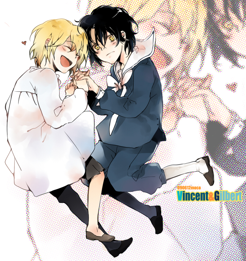 gilbert nightray and vincent nightray (pandora hearts) drawn by ruru_(yuzu812)