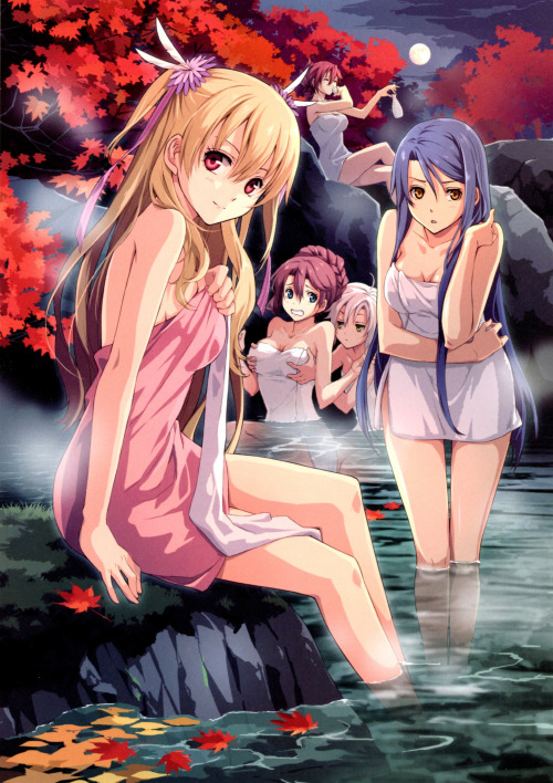 fie claussell, alisa reinford, emma millstein, sara valestein, and laura s. arseid (eiyuu densetsu and 2 more)