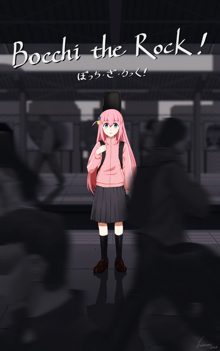 gotoh hitori (bocchi the rock!) drawn by kosumi