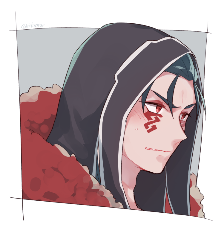 cu chulainn and cu chulainn alter (fate and 1 more) drawn by bberry