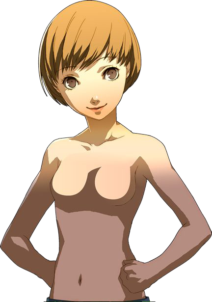 satonaka chie (persona and 1 more) drawn by soejima_shigenori