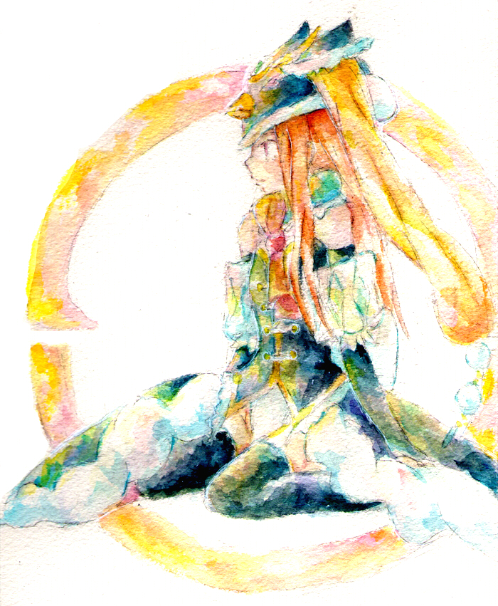 takakura himari and princess of the crystal (mawaru penguindrum) drawn by sanasa