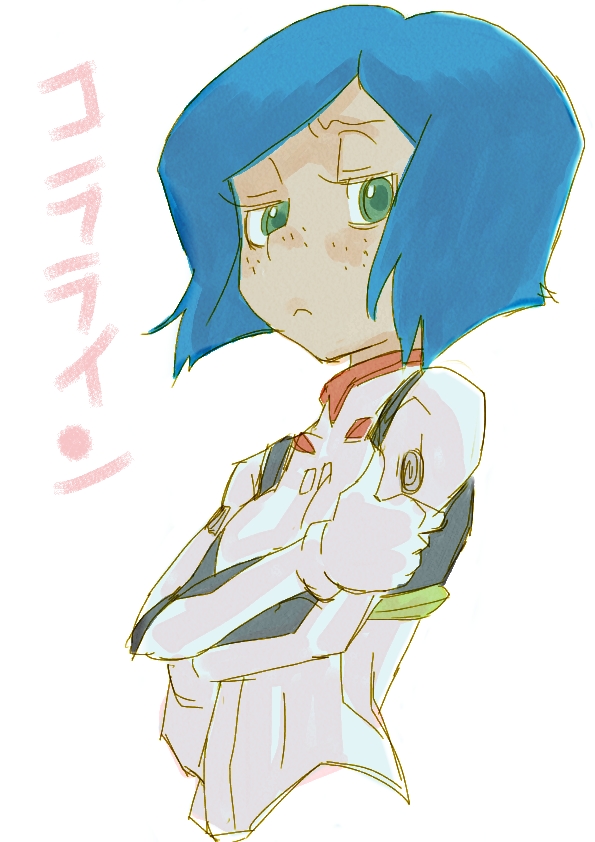 ayanami rei and coraline jones (neon genesis evangelion and 1 more) drawn by kubota-kantoku