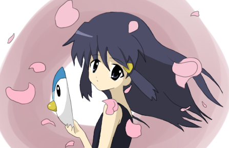 dawn, furude rika, and piplup (pokemon and 1 more)