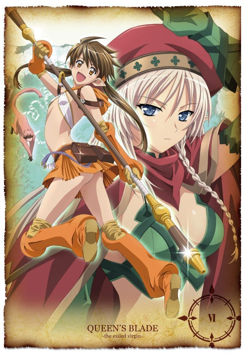 alleyne, fighting master alleyne, nowa, forest keeper nowa, and ruu (queen's blade)