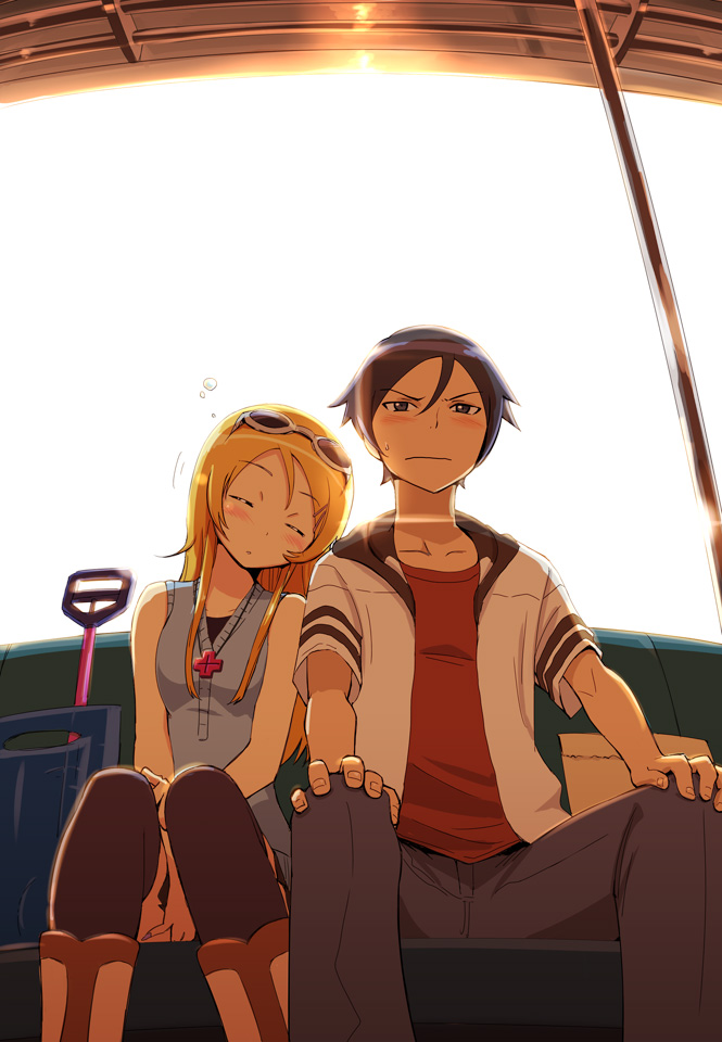 kousaka kirino and kousaka kyousuke (ore no imouto ga konna ni kawaii wake ga nai) drawn by arasumi_shii