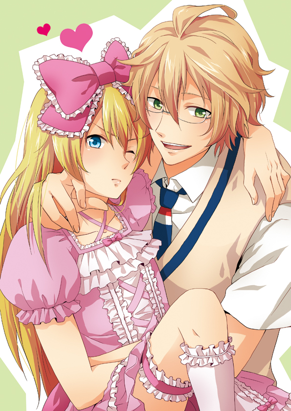 kurusu shou and shinomiya natsuki (uta no prince-sama) drawn by ayasaki_sakura