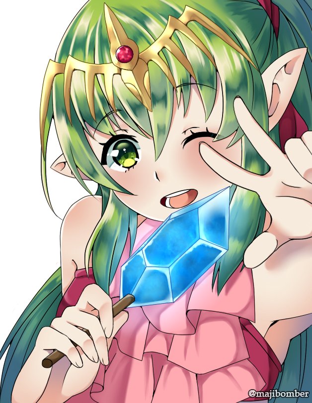 tiki (fire emblem and 2 more) drawn by maji_(majibomber)