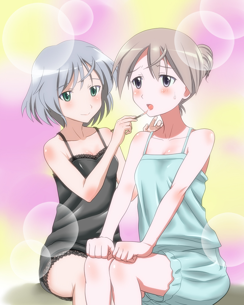 sanya v. litvyak and eila ilmatar juutilainen (world witches series and 1 more) drawn by kaneko_(novram58)
