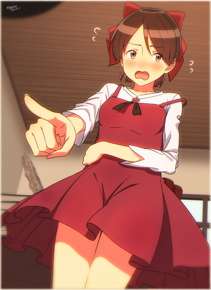 shikinami and nekomusume (kantai collection and 1 more) drawn by key_kun
