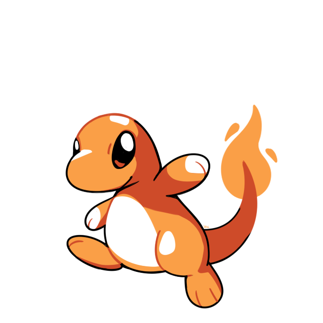 charmander (pokemon and 1 more) drawn by rumwik