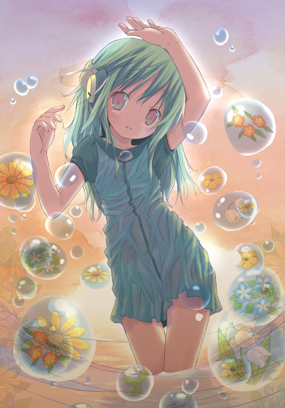 flower (megami magazine and 1 more) drawn by pop_(electromagneticwave)