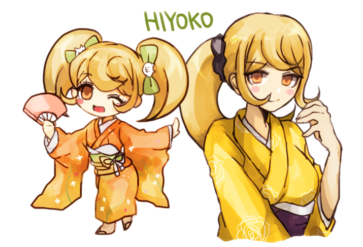 saionji hiyoko (danganronpa and 1 more) drawn by seiya_(se12ze)