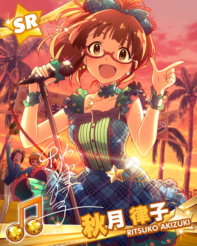 miura azusa, akizuki ritsuko, and fukuda noriko (idolmaster and 1 more)