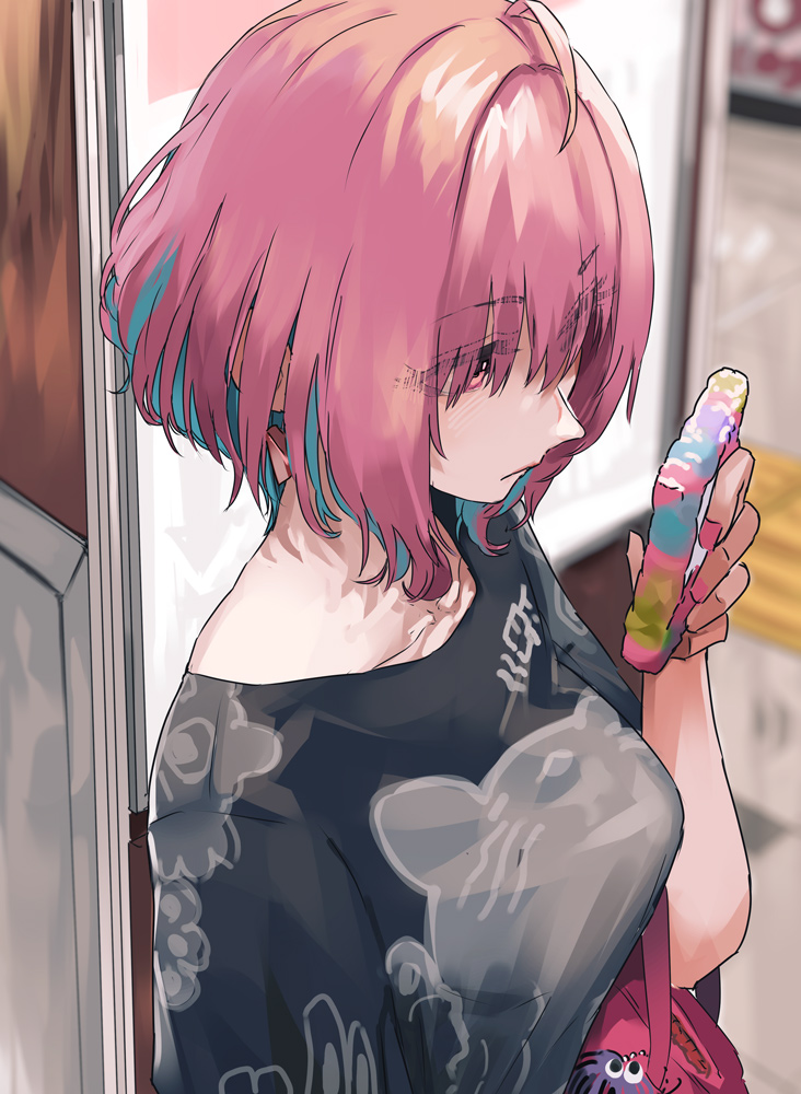 yumemi riamu (idolmaster and 2 more) drawn by sawarakajin