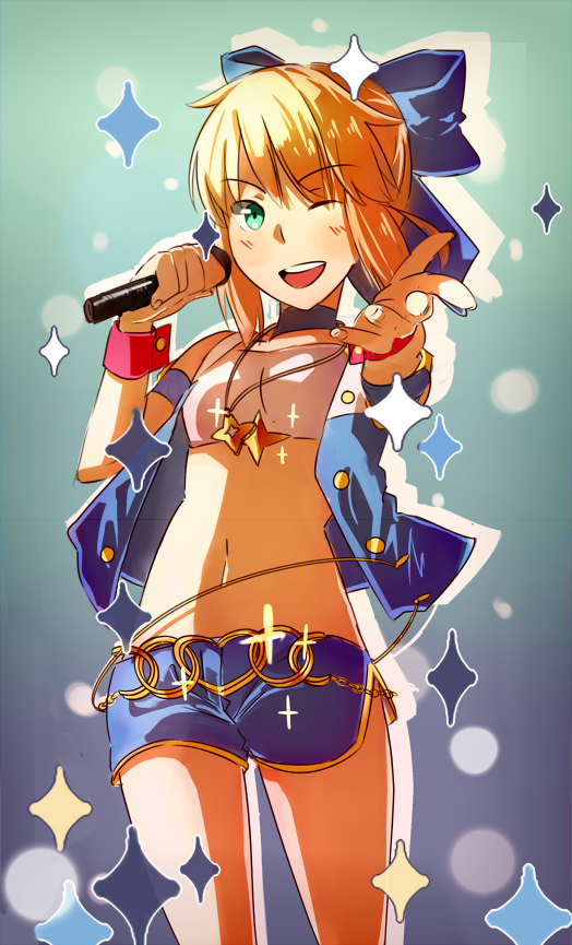 mordred (fate and 2 more) drawn by tthal