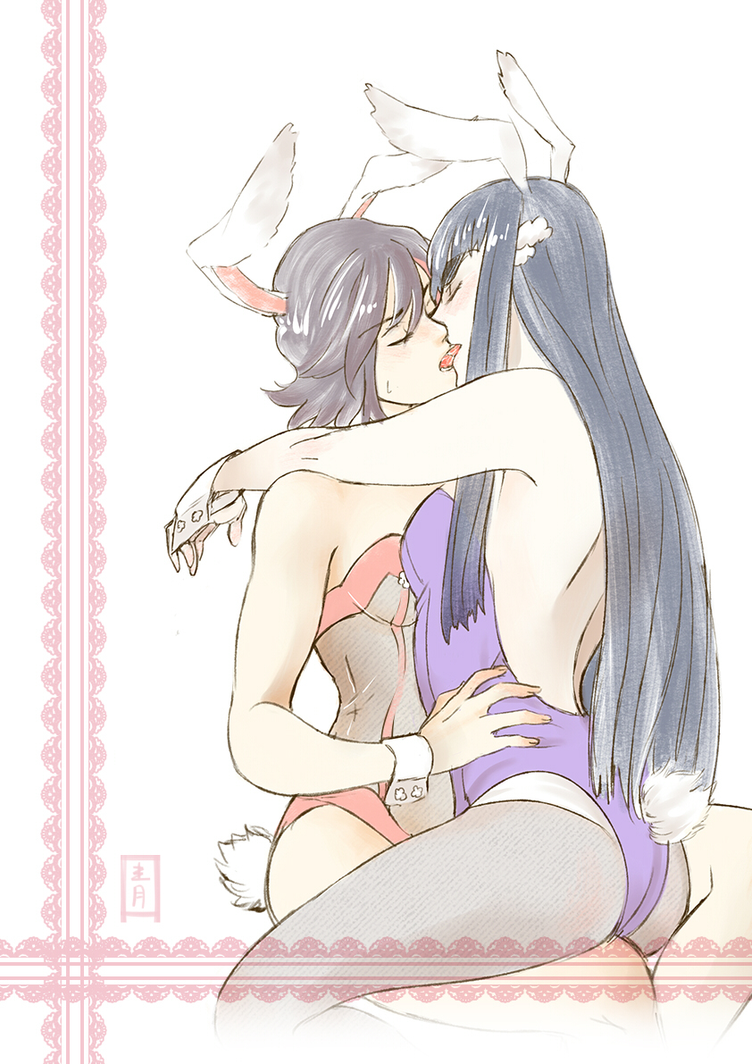 matoi ryuuko and kiryuuin satsuki (kill la kill) drawn by aoi-tama