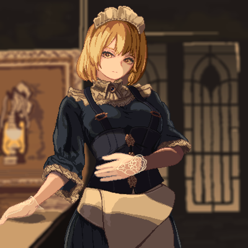 mugetsu (touhou and 1 more) drawn by nukekip