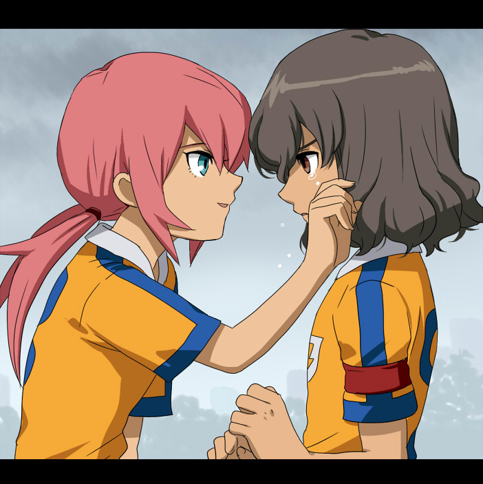 kirino ranmaru and shindou takuto (inazuma eleven and 1 more) drawn by mizuhara_aki