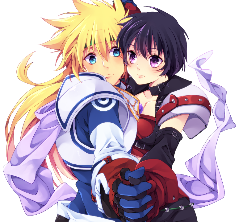 rutee katrea and stahn aileron (tales of and 1 more) drawn by kirimi_maguro