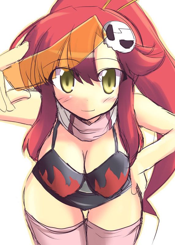 yoko littner (tengen toppa gurren lagann) drawn by kugui_kiyunemu