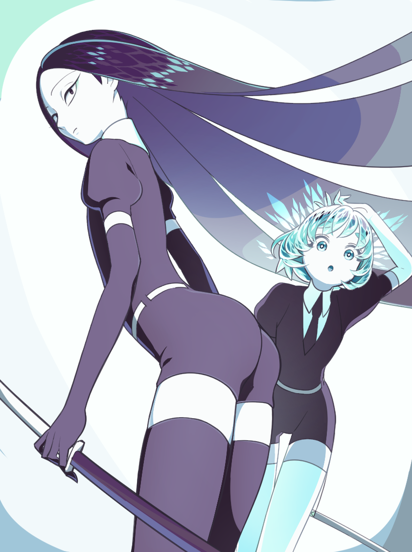 diamond and bort (houseki no kuni) drawn by yokoshima_mingu