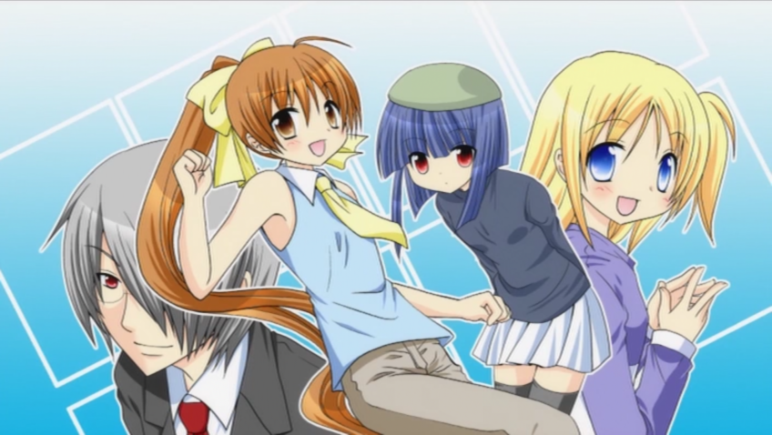 kitano sora, tsuyuri, osana najimi, and justice (doujin work) drawn by arai_cherry