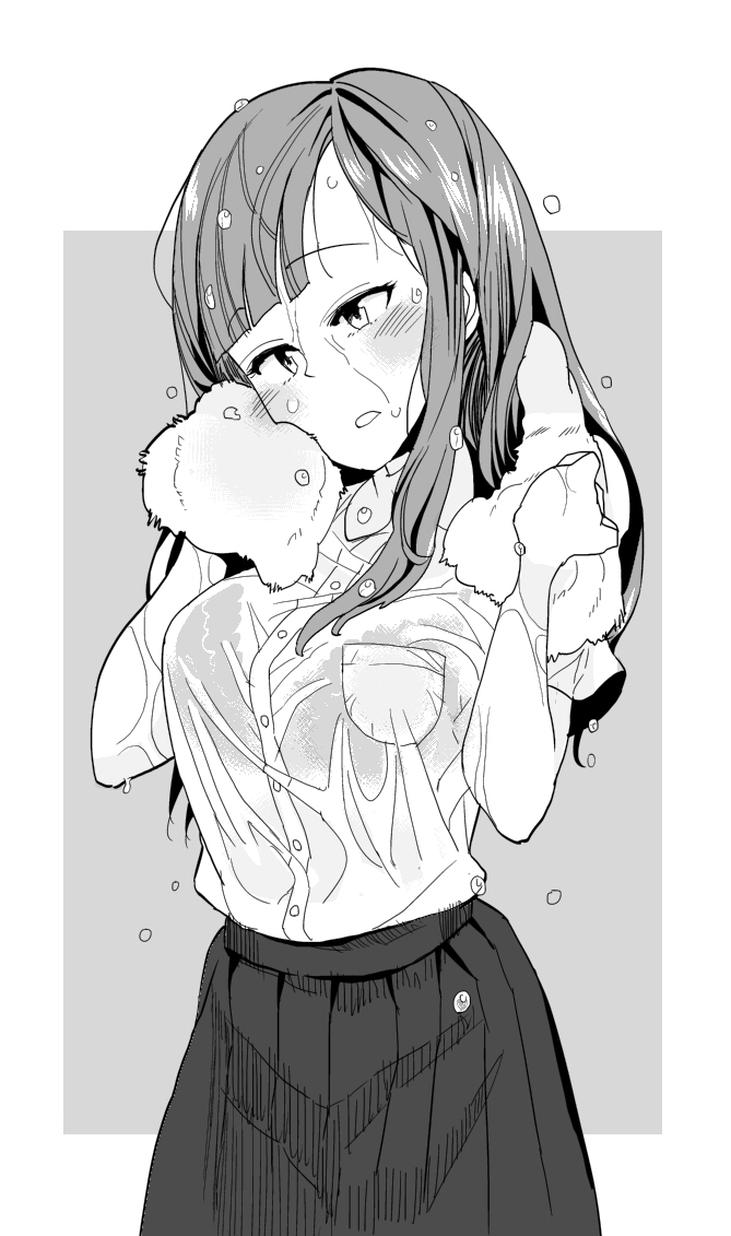mizumoto yukari (idolmaster and 1 more) drawn by niku-name