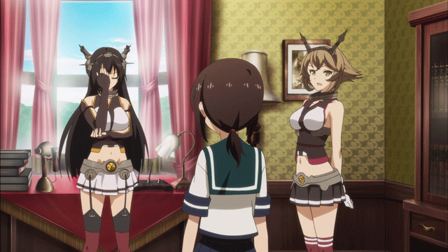 shimakaze, fubuki, nagato, and mutsu (kantai collection) drawn by ibata_shouta
