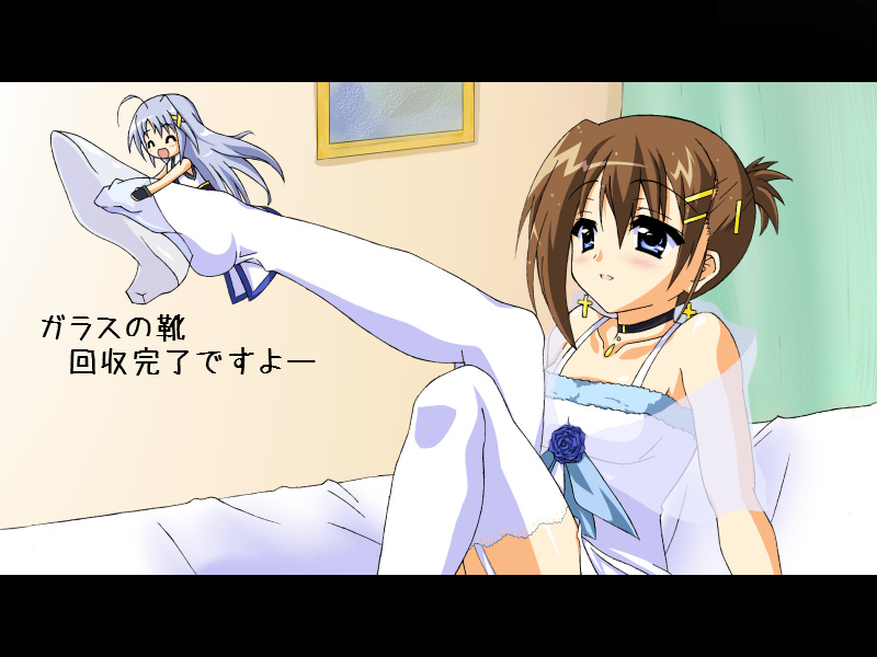 yagami hayate and reinforce zwei (lyrical nanoha and 1 more)