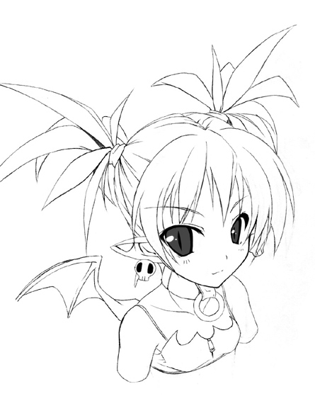 etna (disgaea and 1 more) drawn by ruton-niki