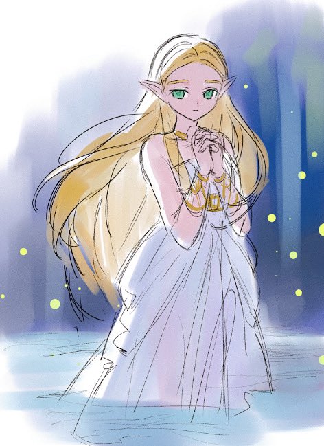 princess zelda (the legend of zelda and 1 more) drawn by opleillle