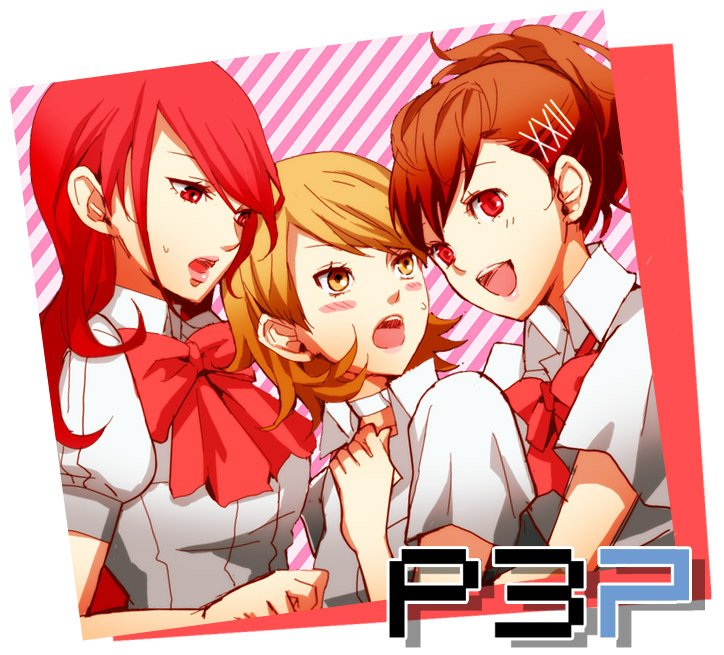 shiomi kotone, takeba yukari, and kirijou mitsuru (persona and 2 more) drawn by dan_(toupe)