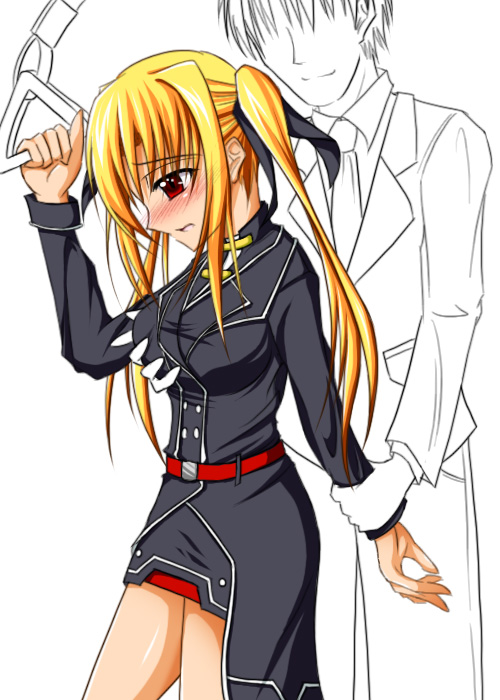fate testarossa (lyrical nanoha and 1 more) drawn by taana