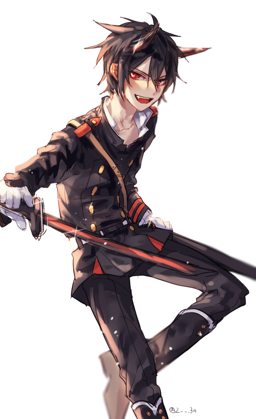 hyakuya yuuichirou (owari no seraph) drawn by 23_(user_oxt3659)