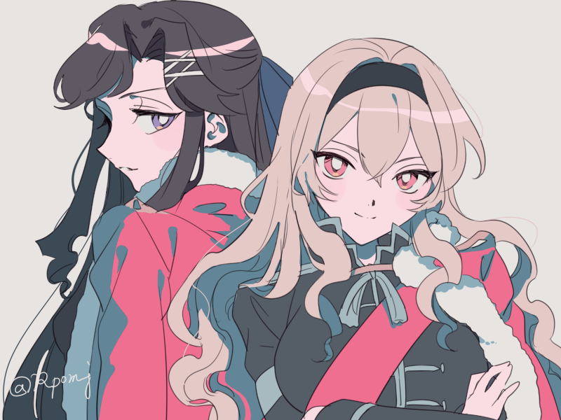 saijou claudine and tendou maya (shoujo kageki revue starlight) drawn by roneco