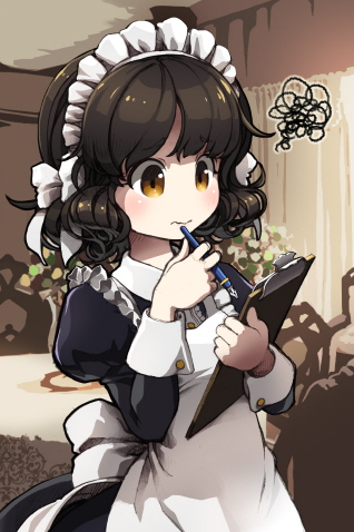 head maid (sword girls) drawn by len_(a-7)