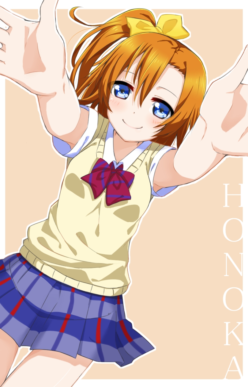 kosaka honoka (love live! and 1 more) drawn by shiime