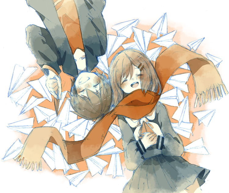 tateyama ayano and kisaragi shintarou (kagerou project and 1 more) drawn by hazime