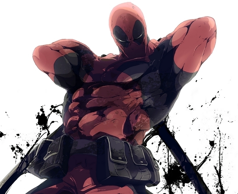 deadpool (marvel and 1 more) drawn by kouta_(fxpdj)