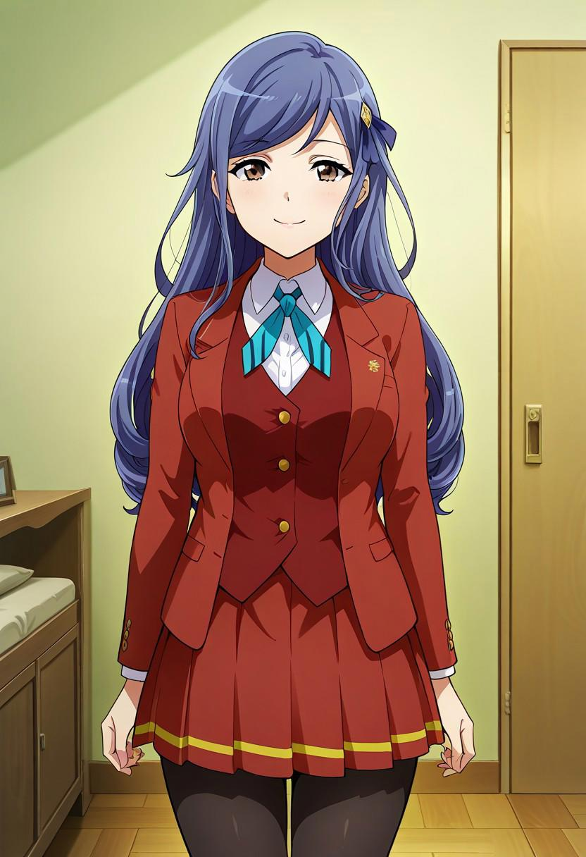 kochou shizuha (shoujo kageki revue starlight and 1 more) drawn by ysc.2025