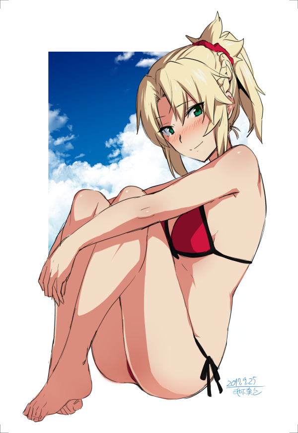 mordred (fate and 1 more) drawn by ikeshita_moyuko