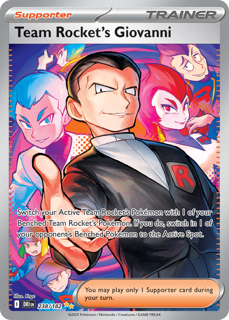 giovanni, team rocket grunt, archer, proton, ariana, and 1 more (pokemon and 3 more) drawn by koroguchi