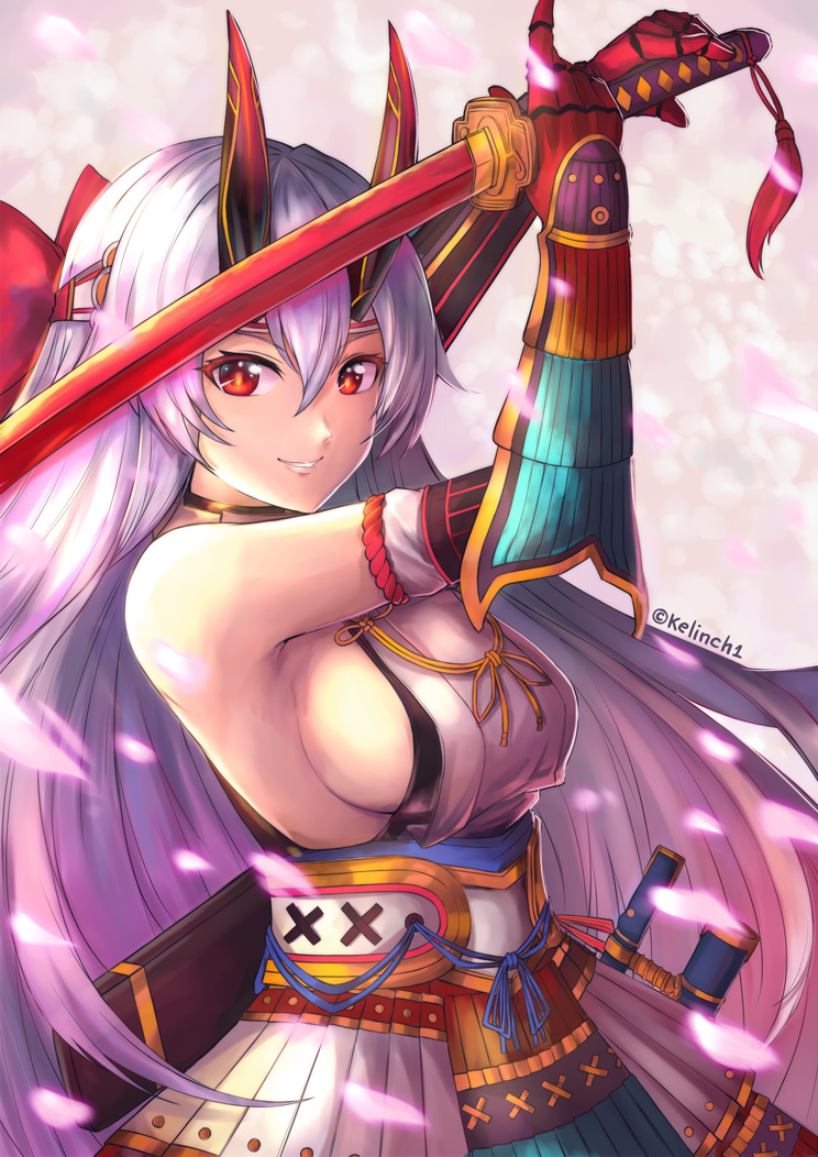 tomoe gozen (fate and 1 more) drawn by kelinch1