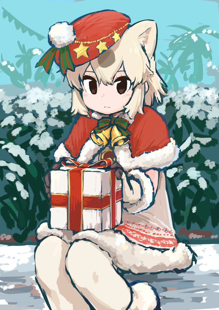 polar bear (kemono friends and 1 more) drawn by rumenia_(ao2is)