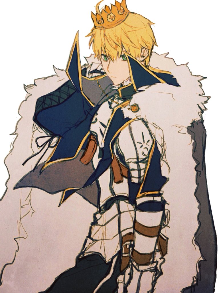 arthur pendragon (fate and 1 more) drawn by sangzhujun