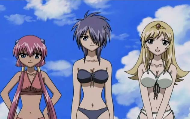 kahlua marjoram, anise azeat, and lily c. sherbet (galaxy angel and 1 more)