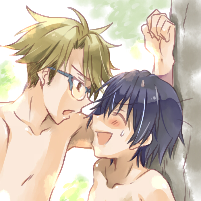 hiro and gorou (darling in the franxx) drawn by kodou_mikoto