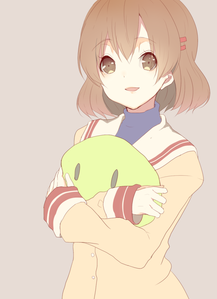 furukawa nagisa (clannad and 1 more) drawn by kurotea