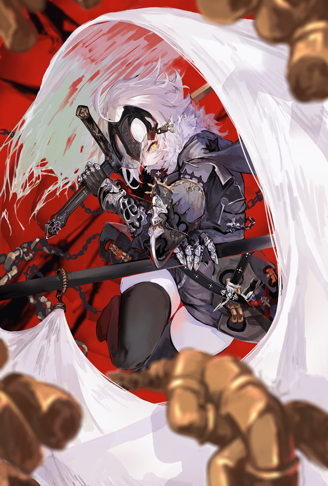 jeanne d'arc alter (fate and 1 more) drawn by kizuka_kanata